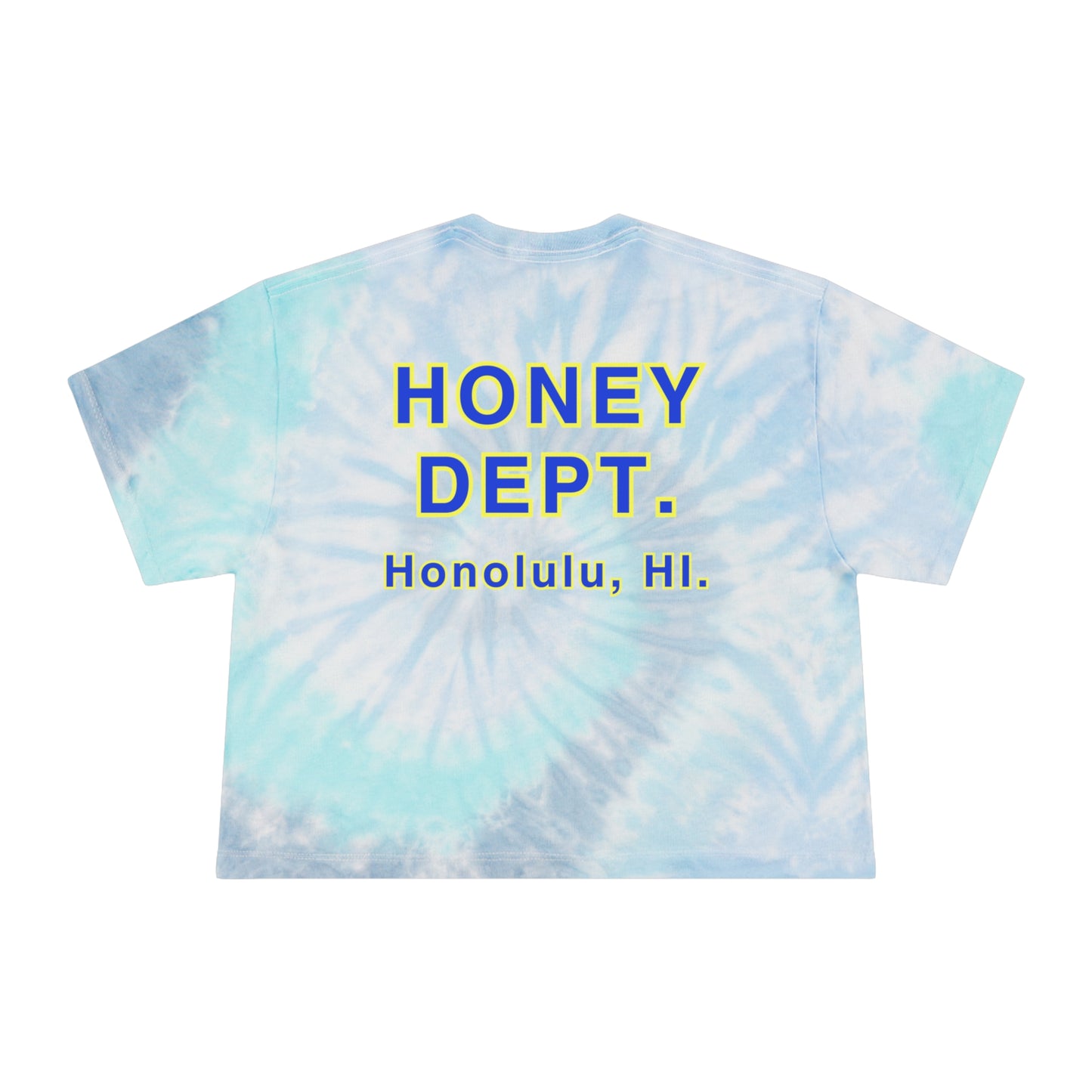 Honey Dept. Tie-Dye Crop Top Tee