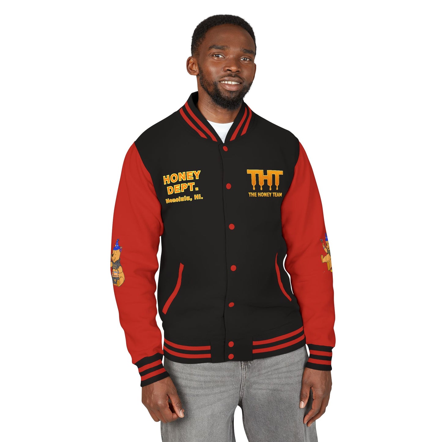 "The Honey League" Letterman Jacket | Unisex