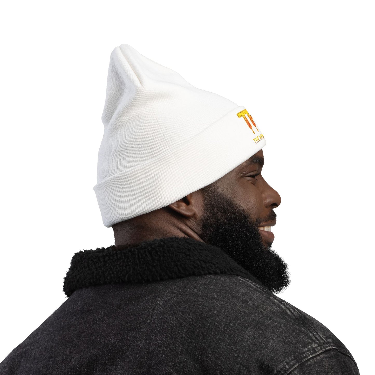 "The Honey Team" | Cozy Embroidery Beanie