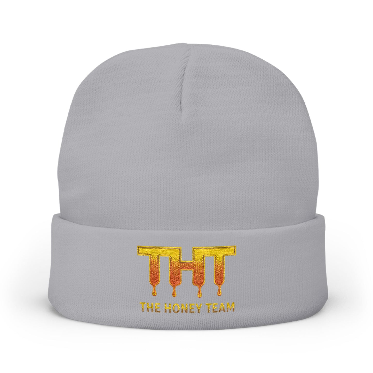 "The Honey Team" | Cozy Embroidery Beanie