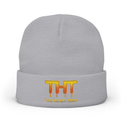 "The Honey Team" | Cozy Embroidery Beanie