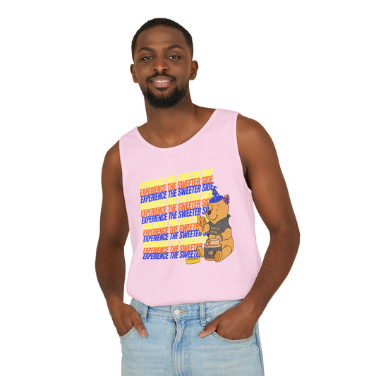 Unisex "Blissful" Dyed Tank Top