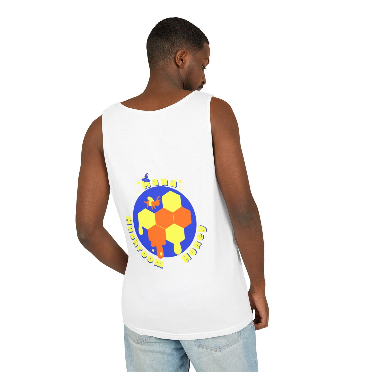 Unisex "Blissful" Dyed Tank Top