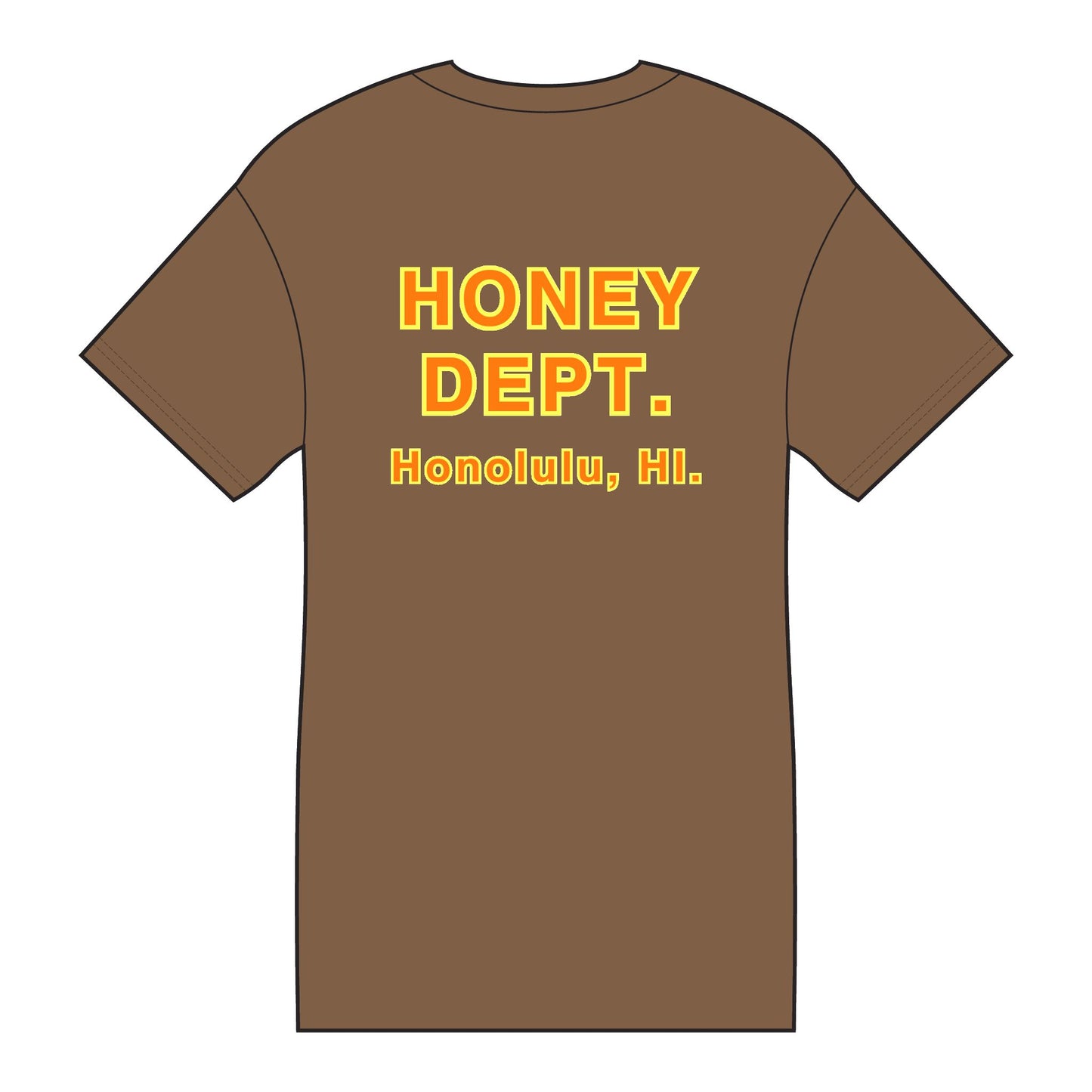 Men's Honey Dept. Core Cotton Tee