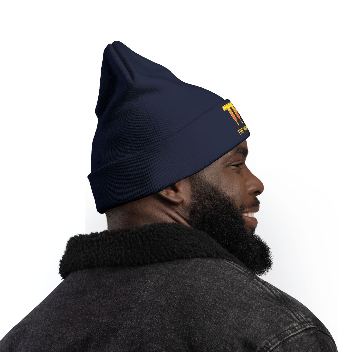 "The Honey Team" | Cozy Embroidery Beanie