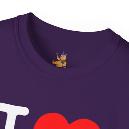 "I 💛MUSHROOM HONEY" T-shirt (Unisex)