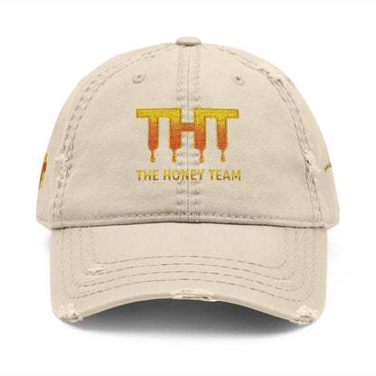 Distressed "The Honey Team" Dad Hat
