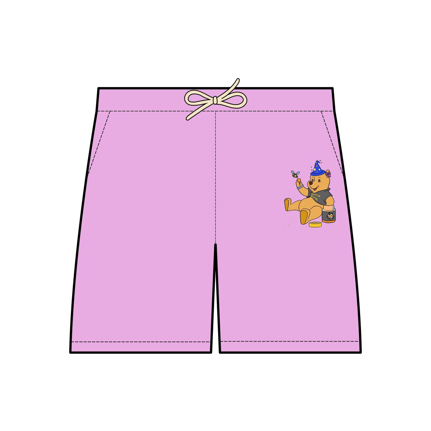 "Sweetness" Lightweight Fleece Unisex Shorts