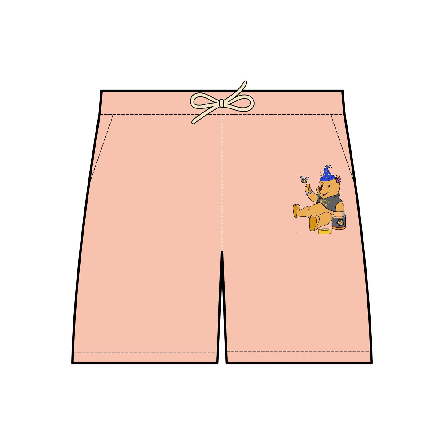 "Sweetness" Lightweight Fleece Unisex Shorts