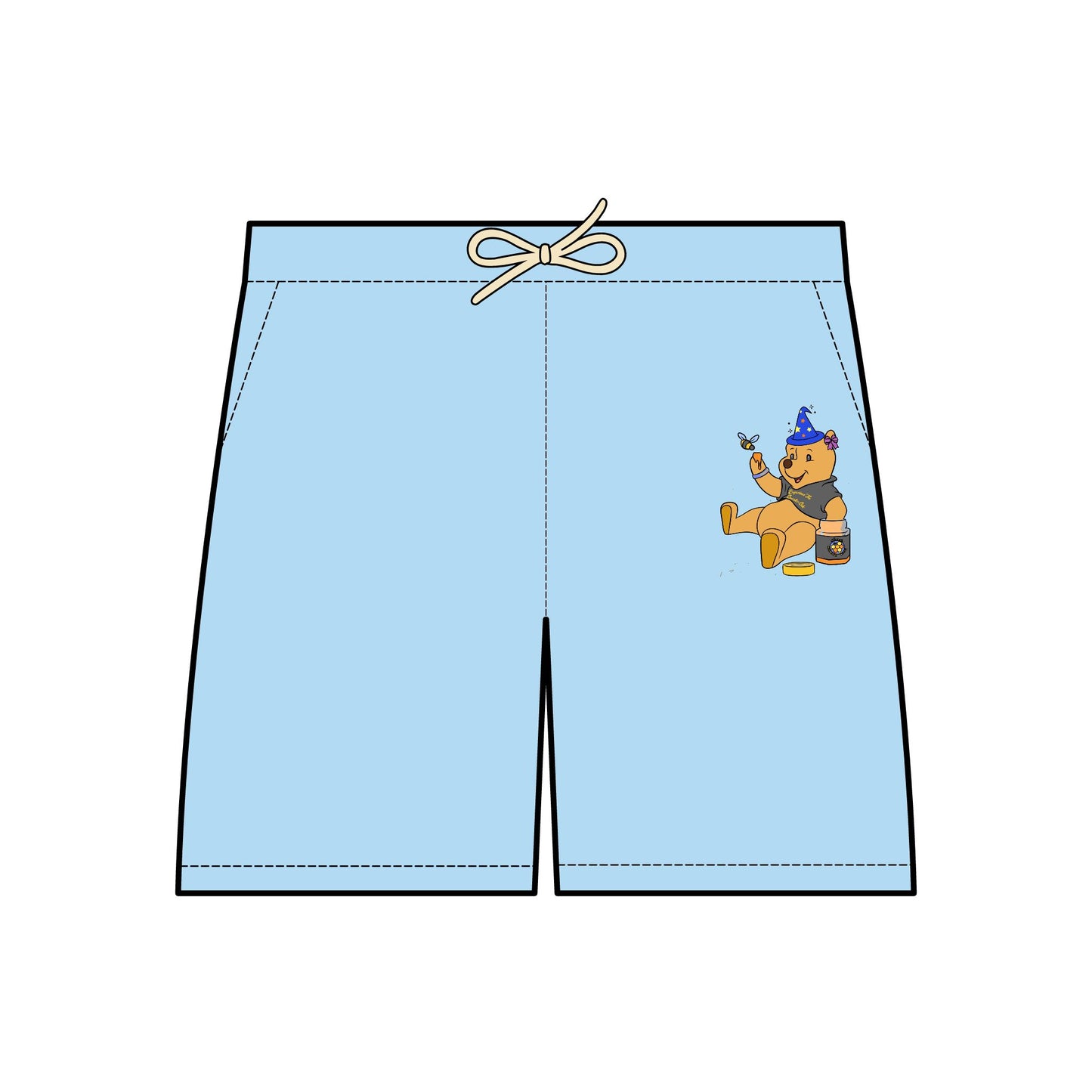 "Sweetness" Lightweight Fleece Unisex Shorts