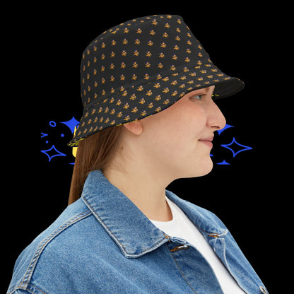 "Sleepy Pinnie" Bucket Hat