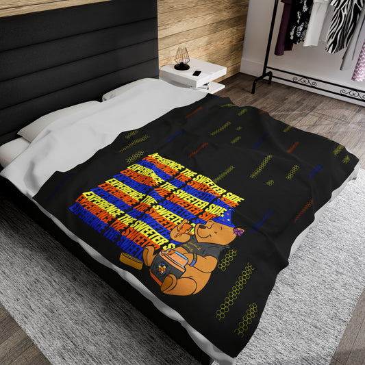 "The Sweeter Side" Plush Blanket