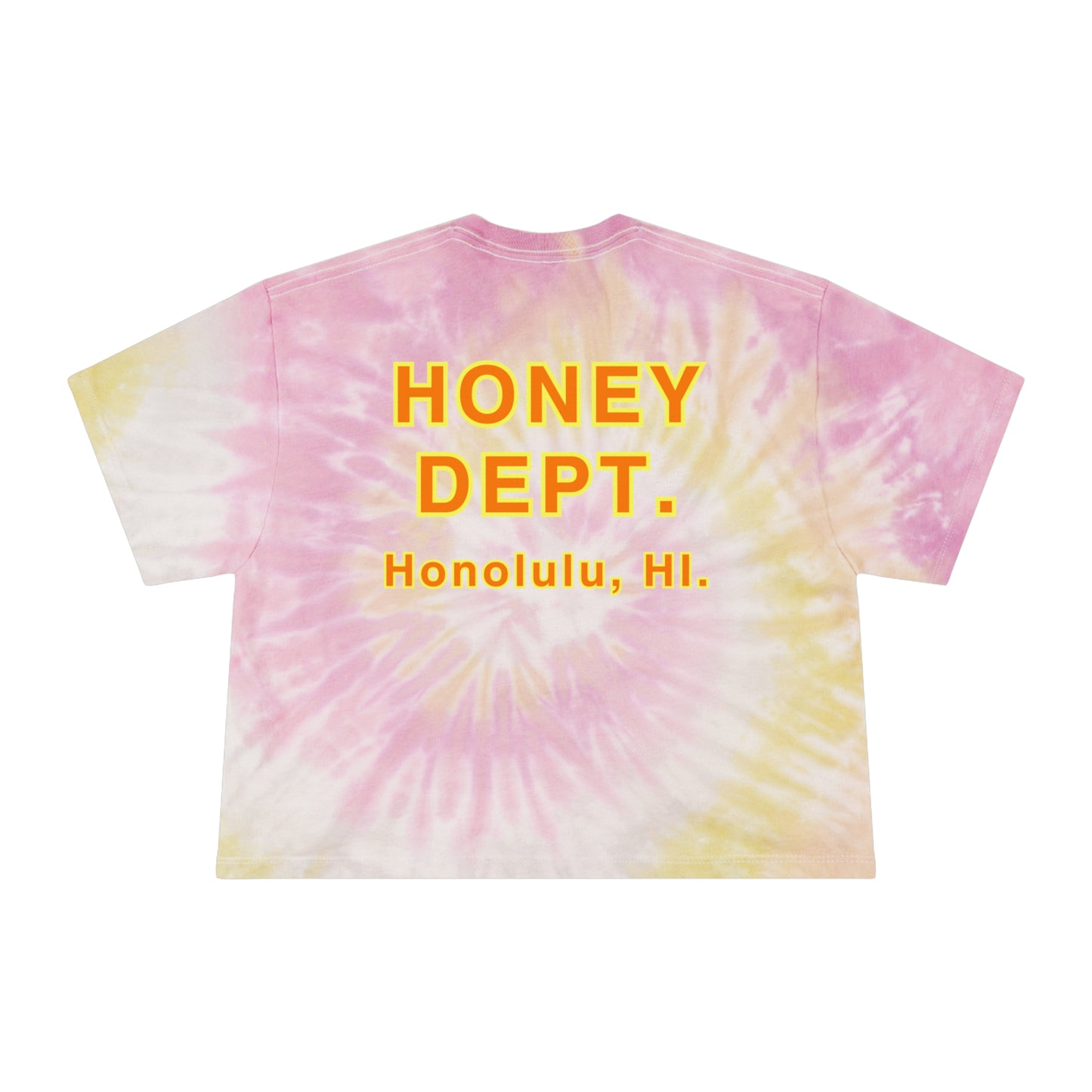 Honey Dept. Tie-Dye Crop Top Tee