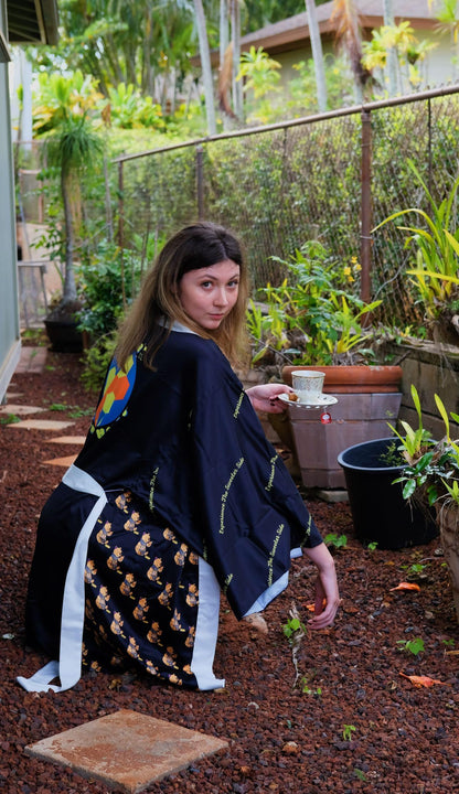 "Sweet Samurai" Pinnie Kimono