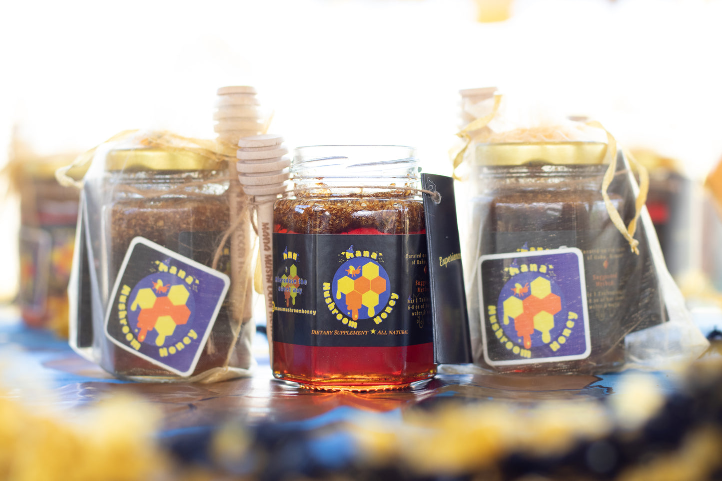 Mana Mushroom Honey (4oz)