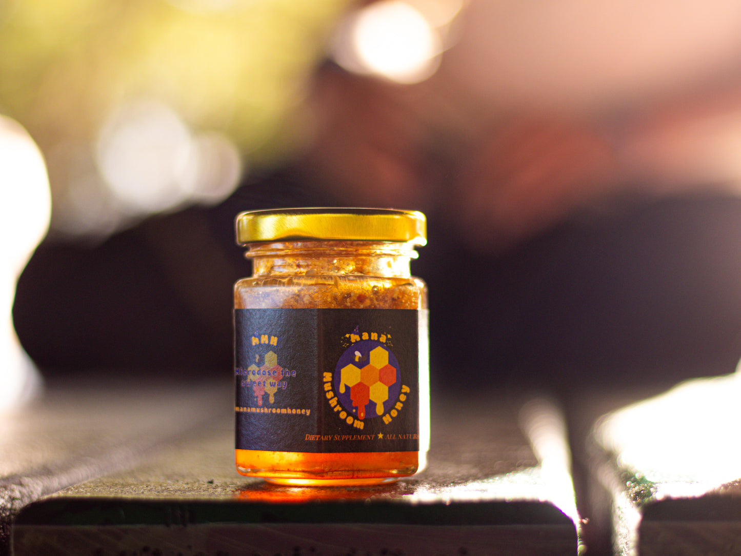 Mana Mushroom Honey (4oz)