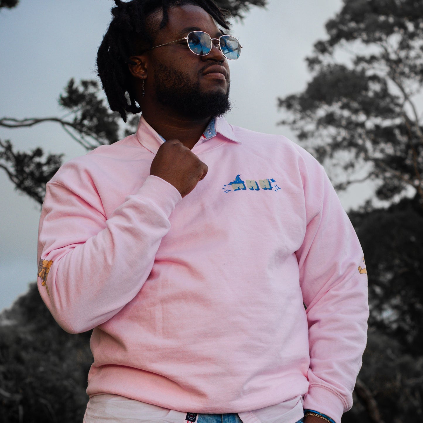 "Pinnie Letterman" Sweatshirt